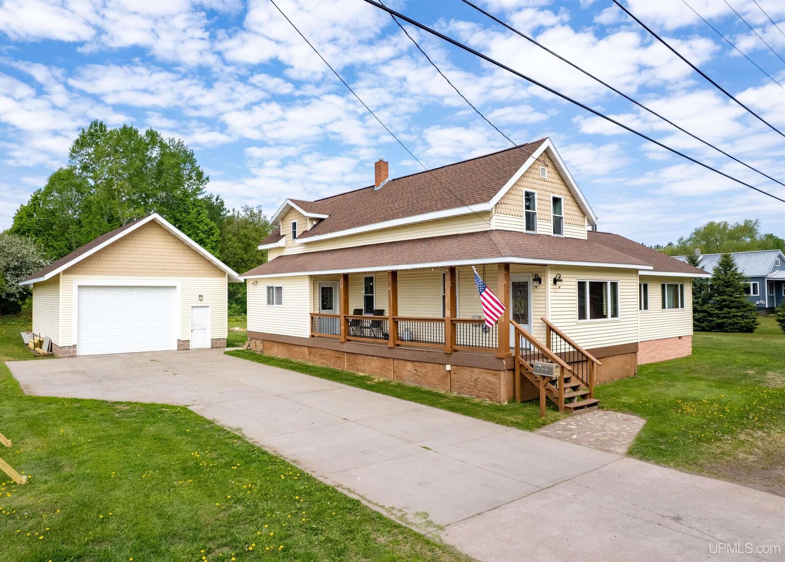 Property Photo: 54255 Cemetery Road MI 49945