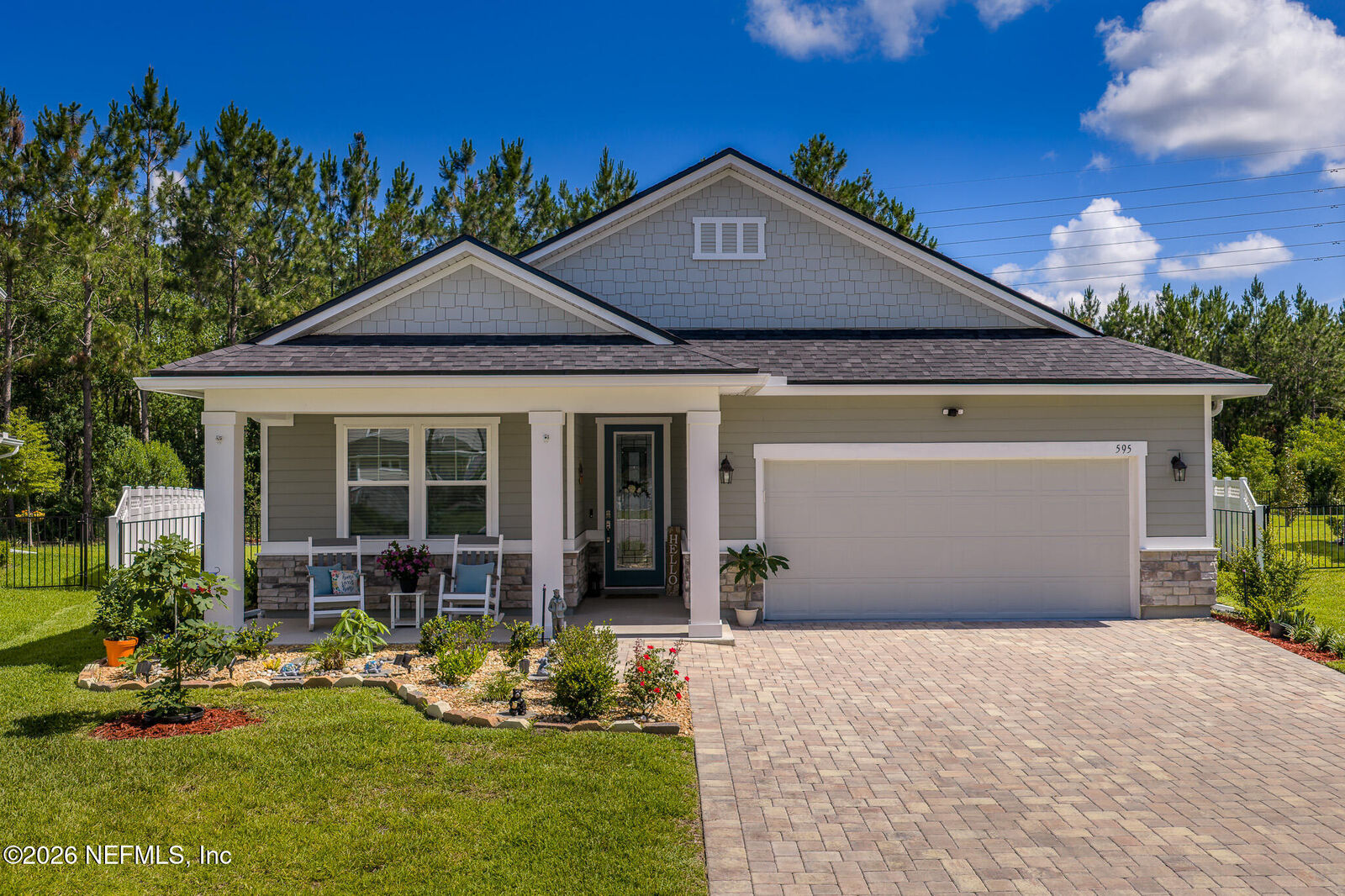 Property Photo: 595 Elm Creek Drive FL 32092