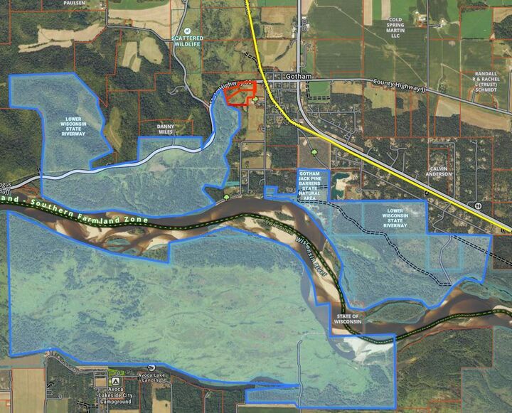 Property Photo: 10.28 Acres State Hwy 60 WI 53556