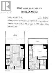 Property Photo: 2035 Sheppard Avenue East 120 ON M2J 0A8