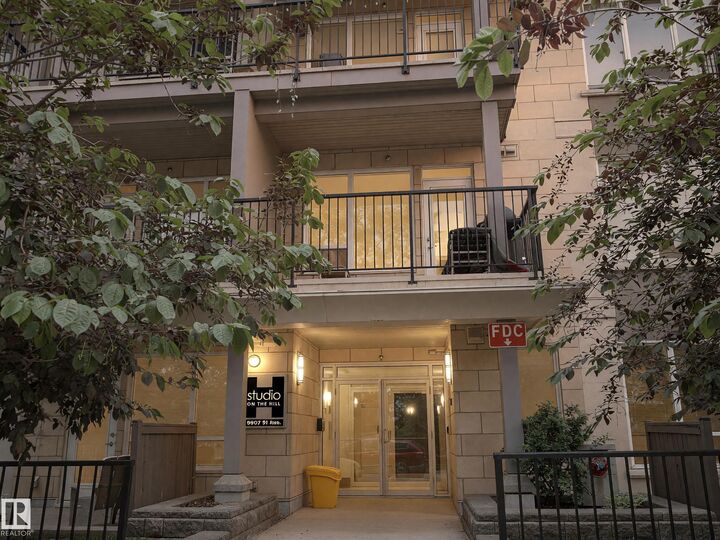 Property Photo: 9907 91 Avenue NW 408 AB T6E 2T7