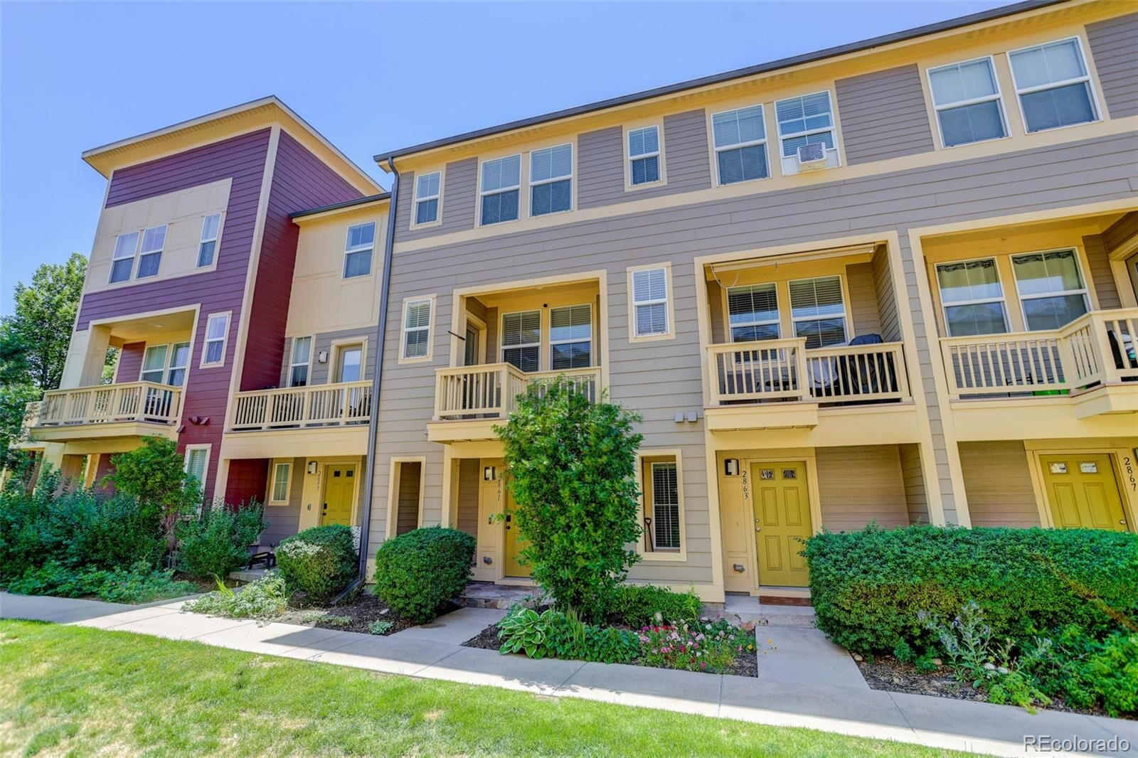 Property Photo: 2861 Iola Street CO 80238