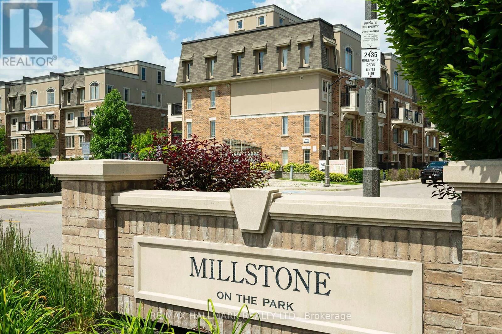 Property Photo:  2441 Greenwich Drive 107  ON L6M 0S3 