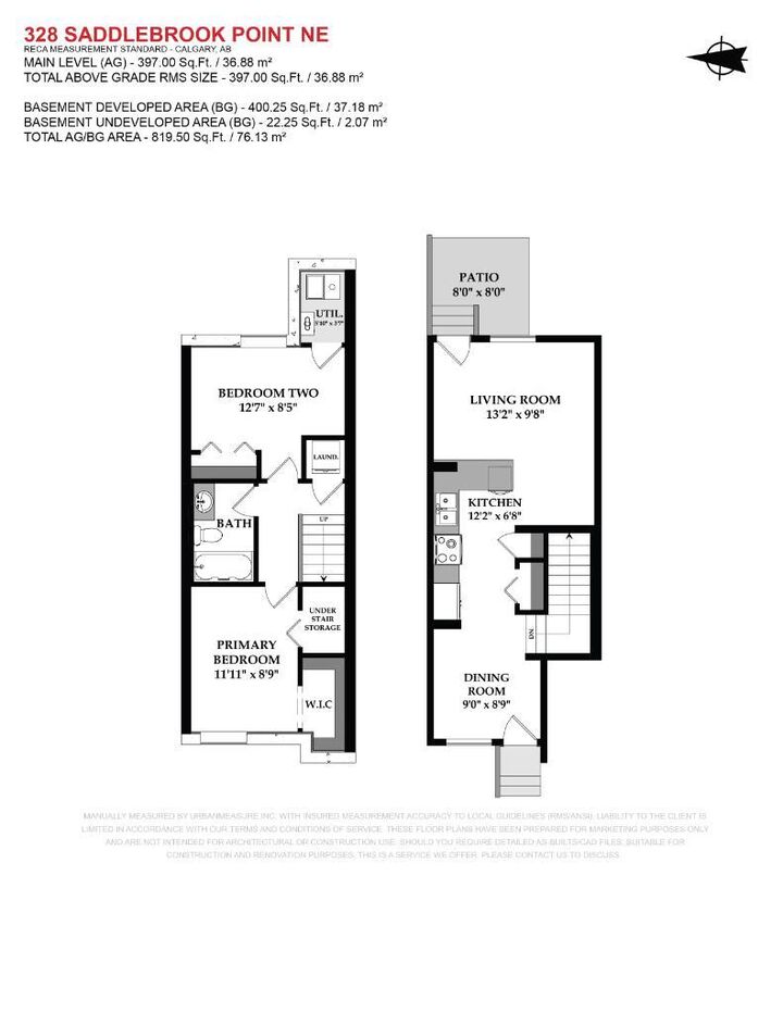 Property Photo: 328 Saddlebrook Point NE AB T3J 0G5