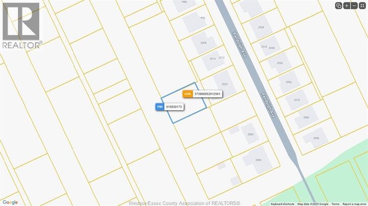 Property Photo:  V/L St. Patrick'S Avenue  ON N9B 2W4 