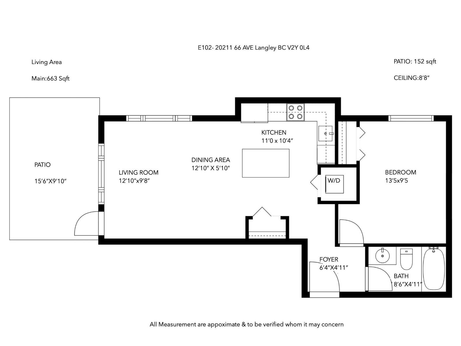 Property Photo:  20211 66 Avenue E102  BC V2Y 0L4 