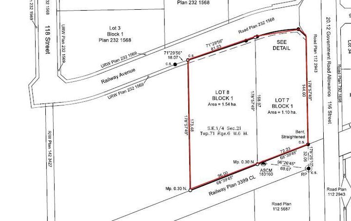 Property Photo: 11601 Railway Avenue AB T8W 0C7