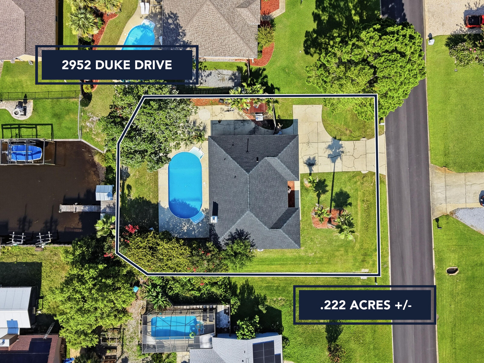 Property Photo:  2952 Duke Drive  FL 32563 