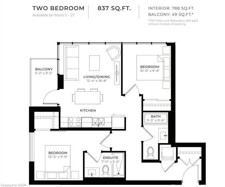 Property Photo:  108 Garment Street 2508  ON N2G 0E2 