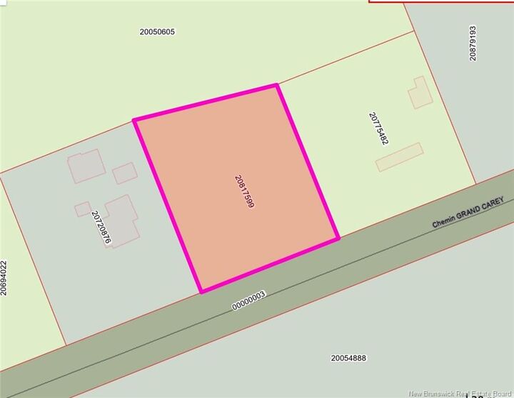 Property Photo:  Lot Grand Carey Road  NB E1X 3A4 