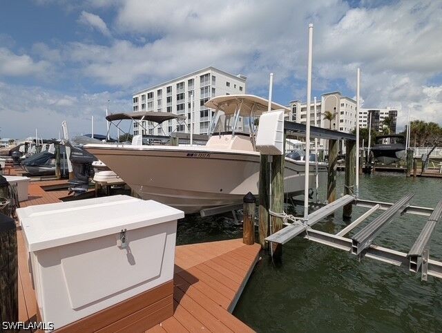 Property Photo:  Dock #114 Bay Beach Lane  FL 33931 