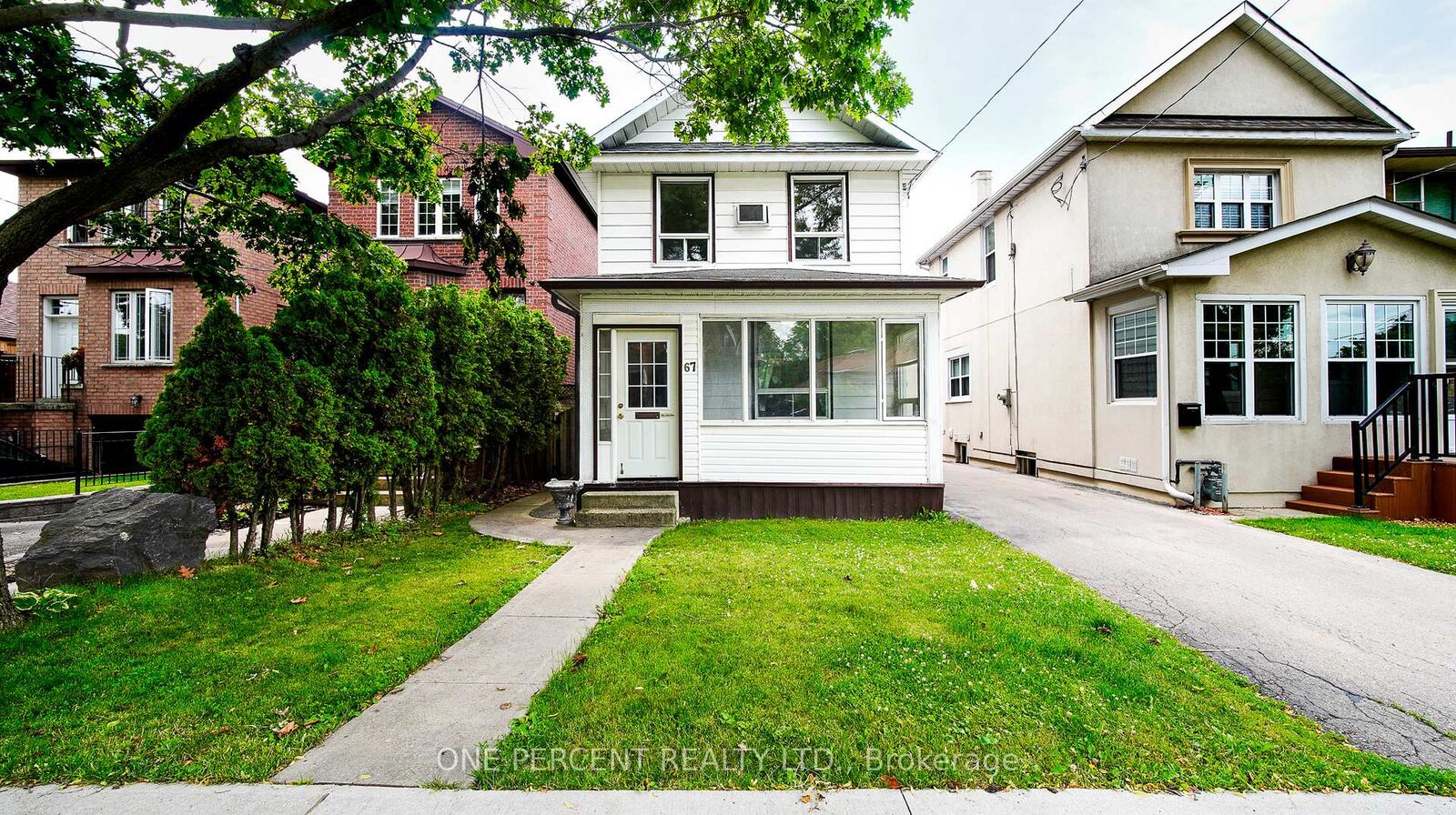 Property Photo: 67 Murrie Street ON M8V 1X6