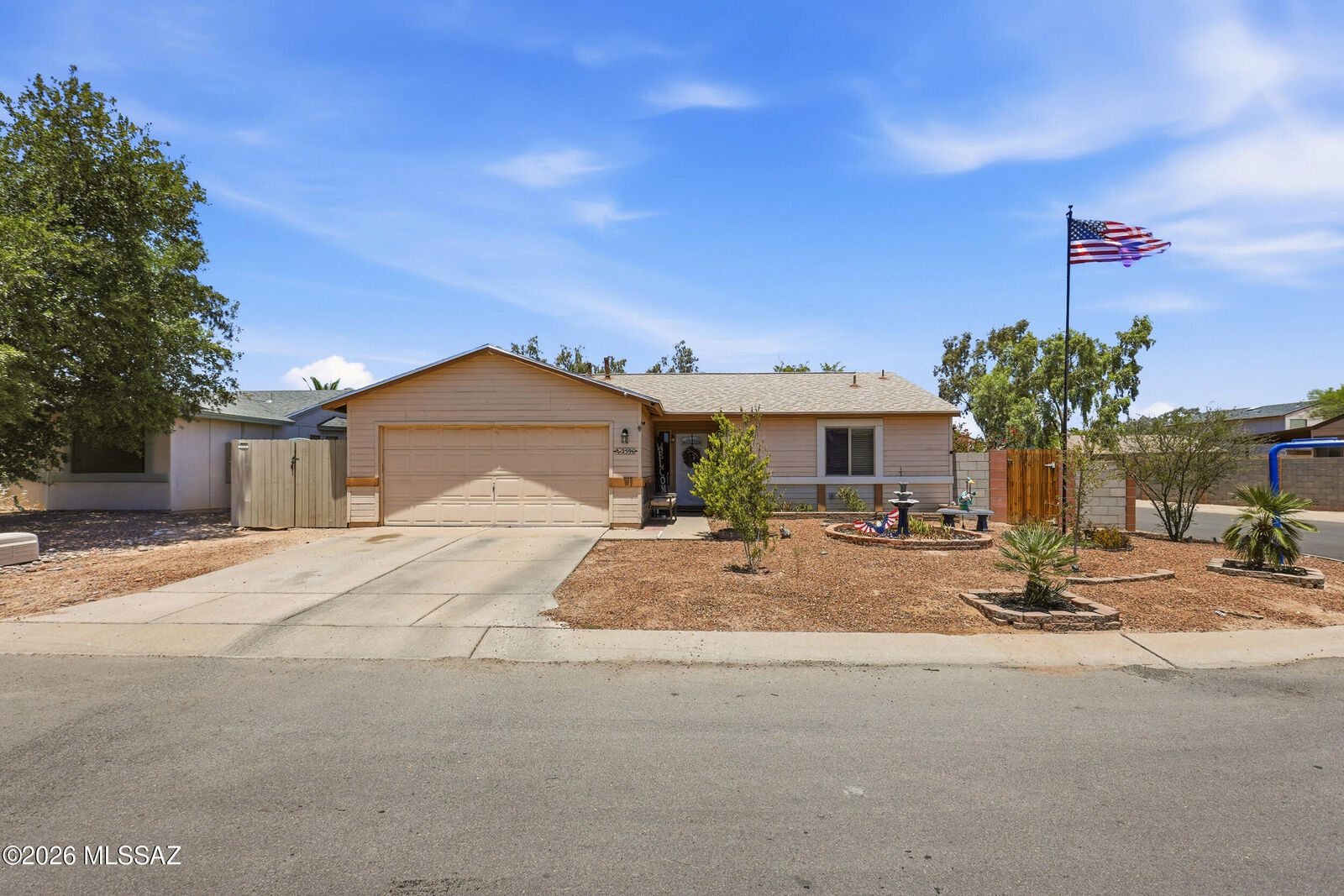 Property Photo:  2596 W Firebrook Road  AZ 85741 