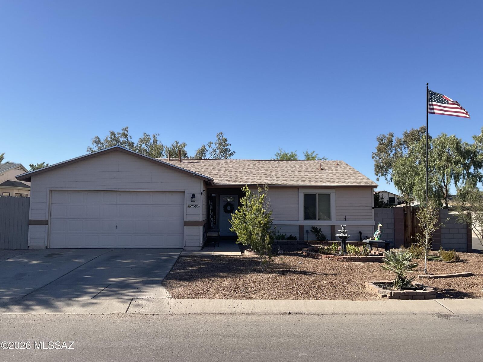Property Photo: 2596 W Firebrook Road AZ 85741