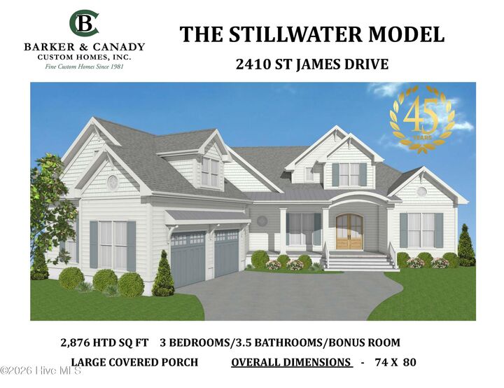 Property Photo: 2410 St James Drive SE NC 28461