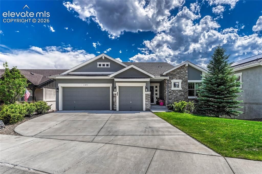 Property Photo: 1123 Giacomo Court CO 80921