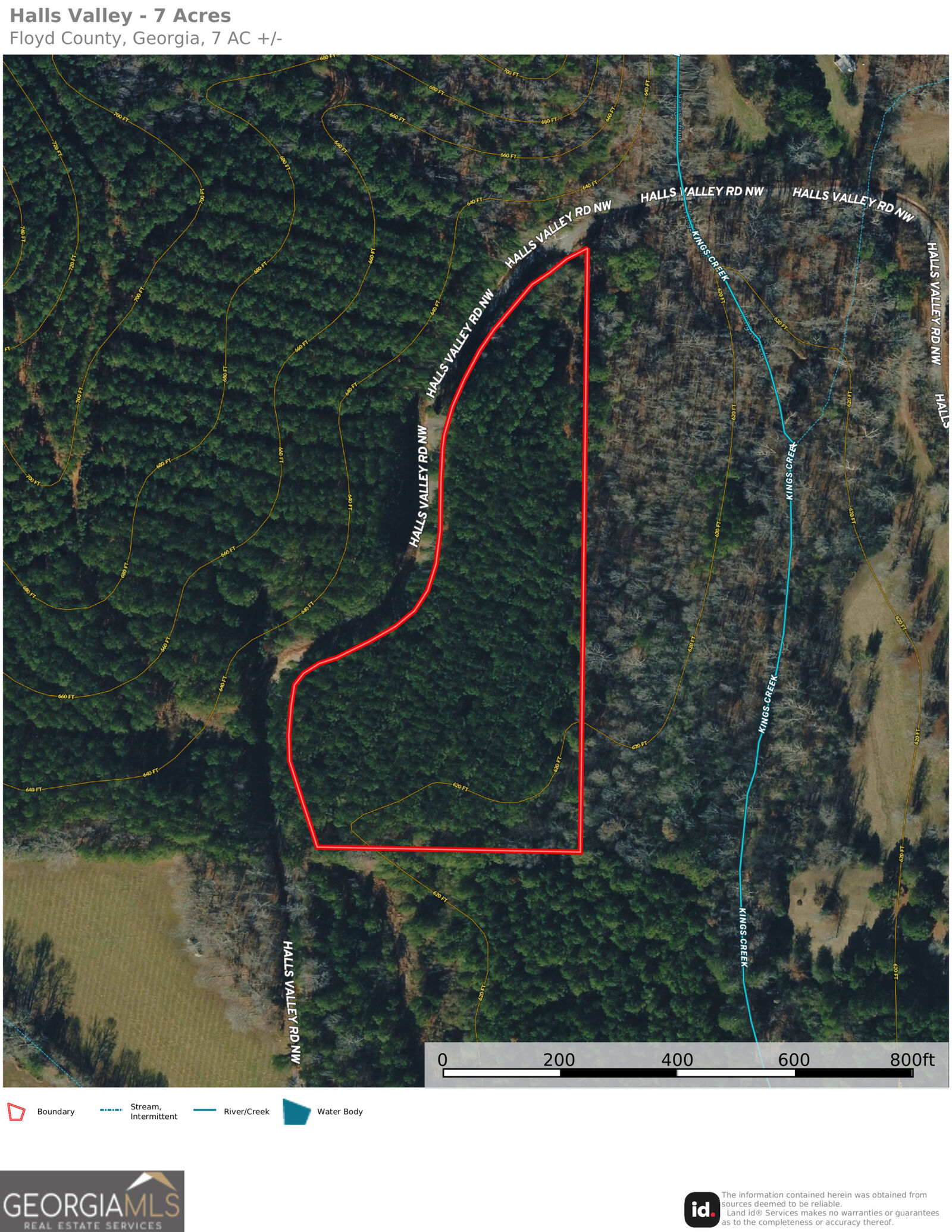 Property Photo:  7 Acres Halls Valley Road  GA 30165 