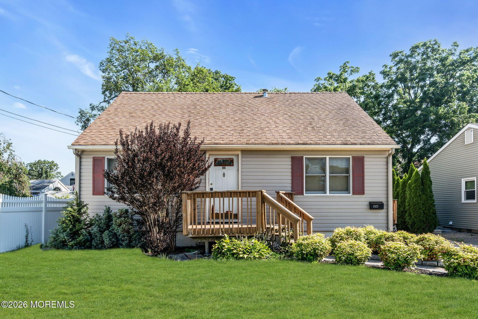 Property Photo: 2415 Beech Street NJ 08742