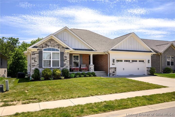 Property Photo:  3003 Bridlewood Lane Lot #130  IN 47150 