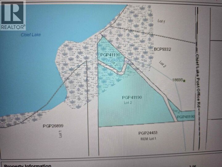 Property Photo:  Lot 2 Chief Lake PO Road  BC V2K 5P9 
