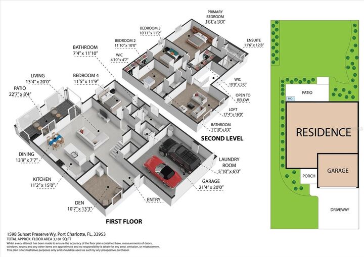 Property Photo:  1598 Sunset Preserve Way  FL 33953 