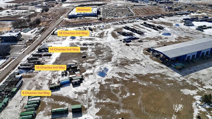 Property Photo: 6 Charles Industrial Way AB T4S 0A6