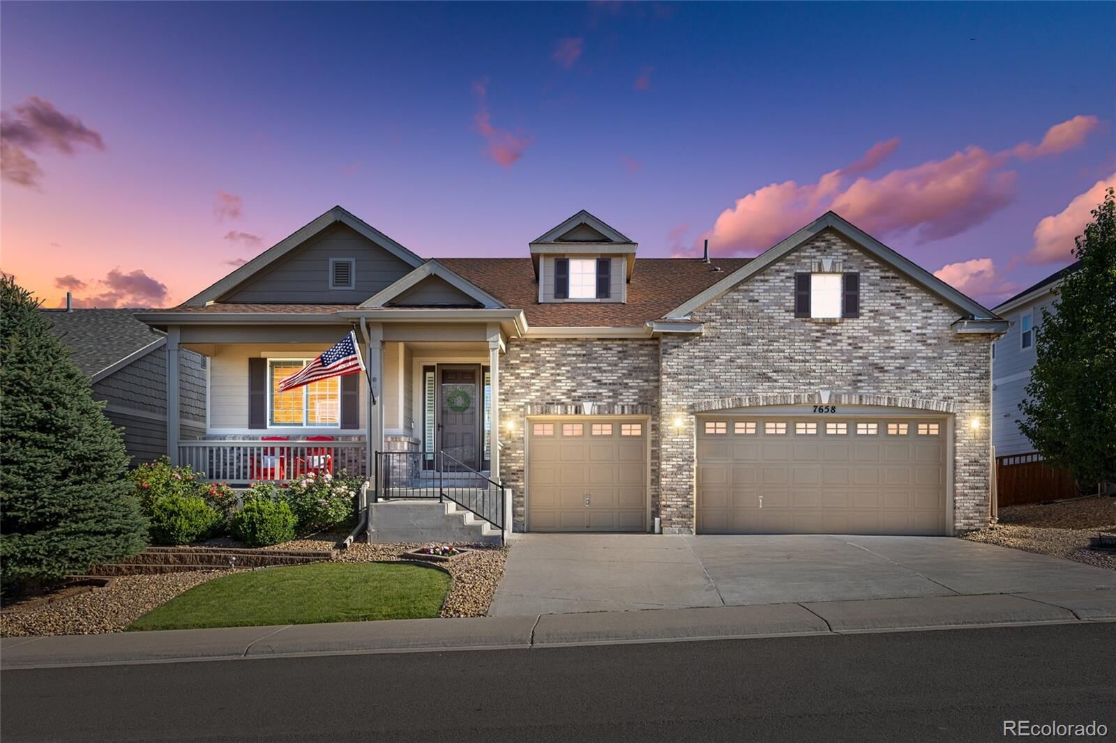 Property Photo: 7658 Oasis Drive CO 80108