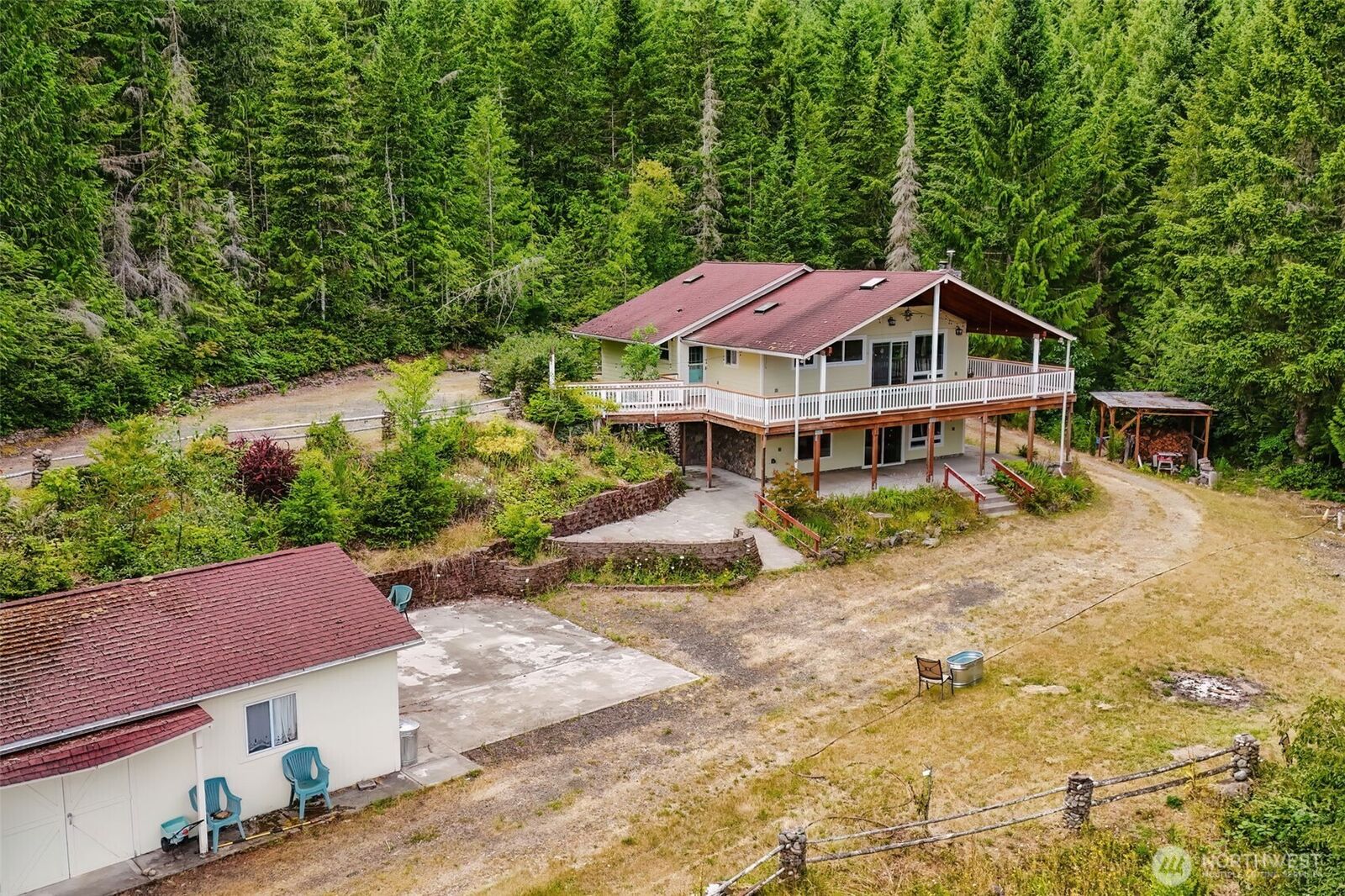 Property Photo:  700 N Triton Heights Road  WA 98555 