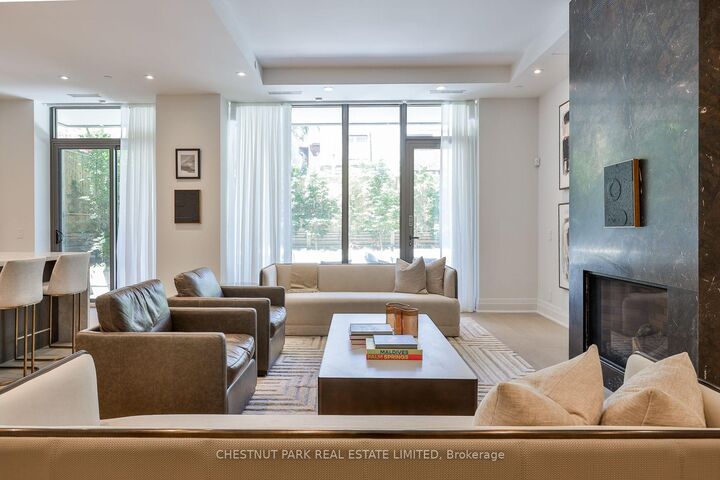 Property Photo: 10 Prince Arthur Avenue Garden Home 1 ON M5R 1A9