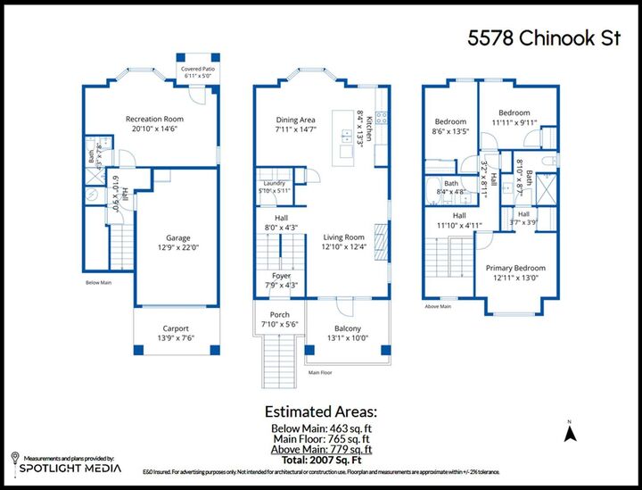 Property Photo: 5578 Chinook Street BC V2R 0T3