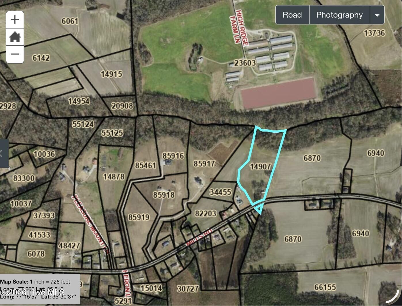 Property Photo: 3515 Mills Road NC 27858