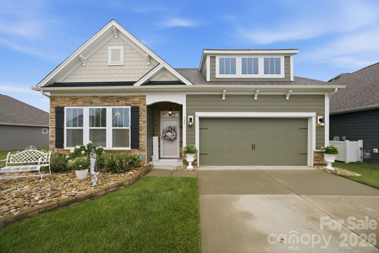 Property Photo:  123 Cup Chase Drive  NC 28115 
