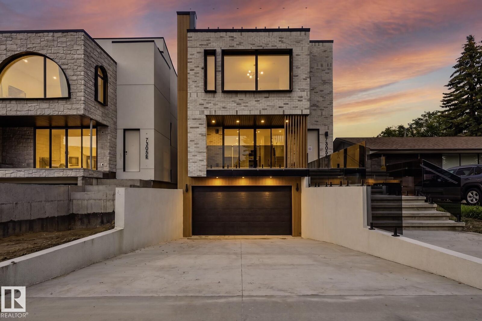 Property Photo:  7305A 155 Street NW  AB T5R 1V4 