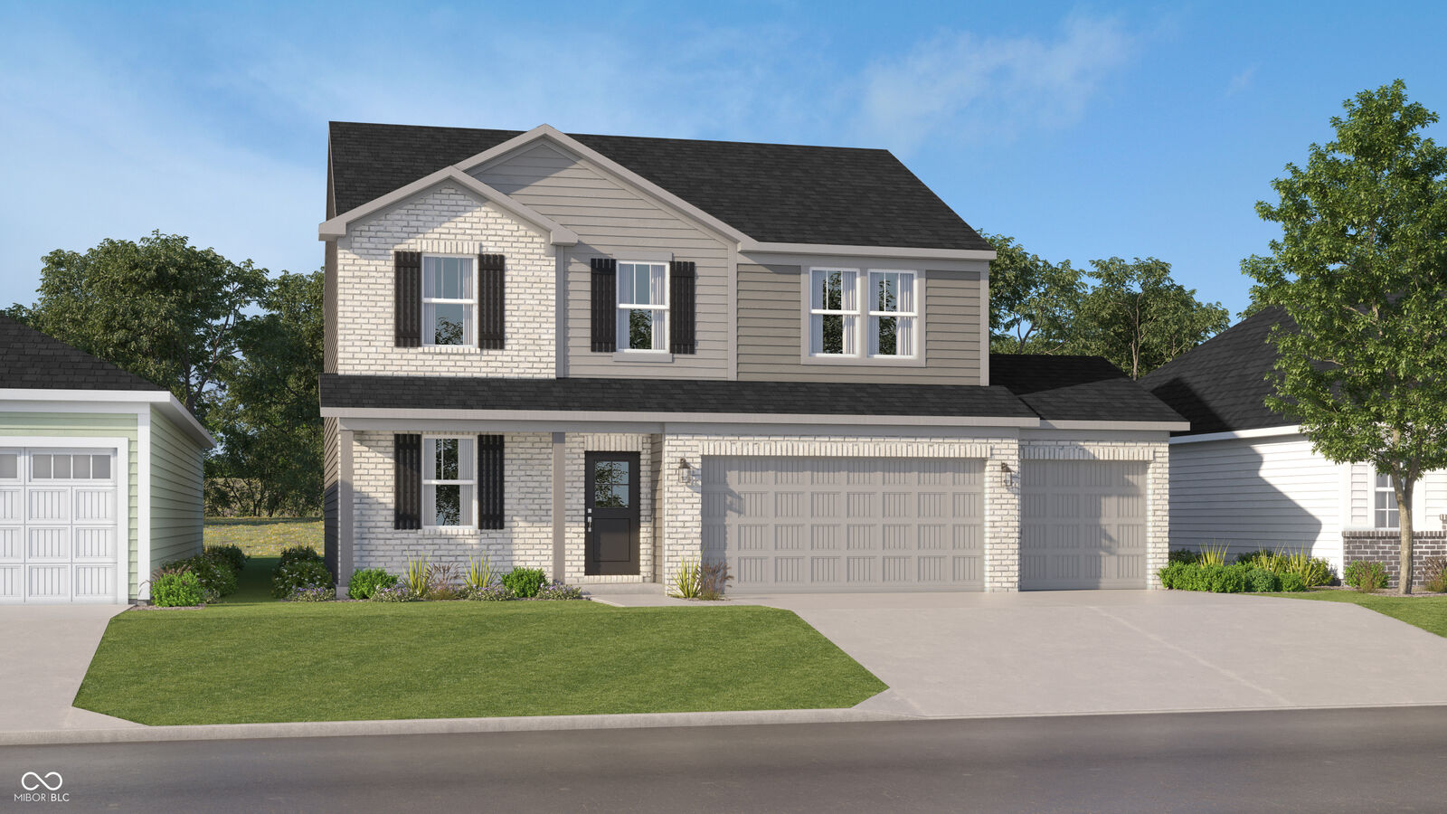 Property Photo: 8252 Grand Appaloosa Way IN 46235