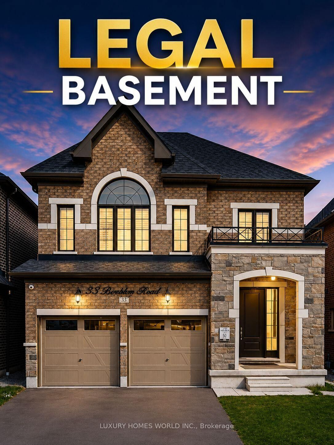 Property Photo:  33 Beasley Street  ON L1P 0G5 