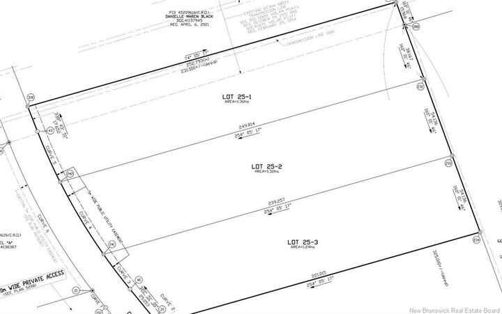 Property Photo:  Lot 25-1 Forks Stream Road  NB E4Z 5Y2 
