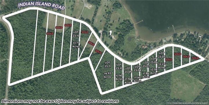 Property Photo:  23-5 Indian Island  NB E4W 1E2 