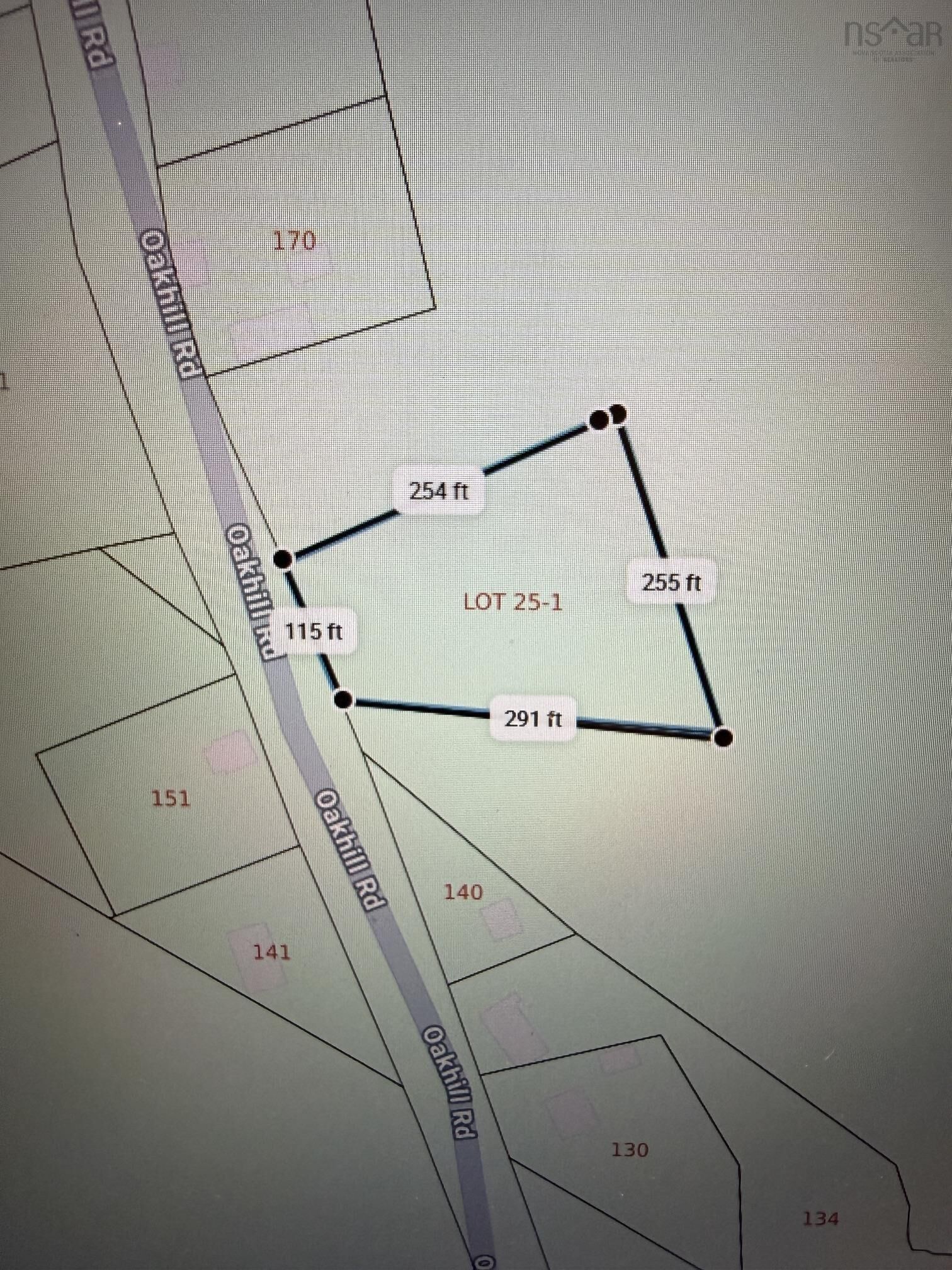 Property Photo:  Lot Pid#60741576 Oakhill Road  NS B4V 3J5 
