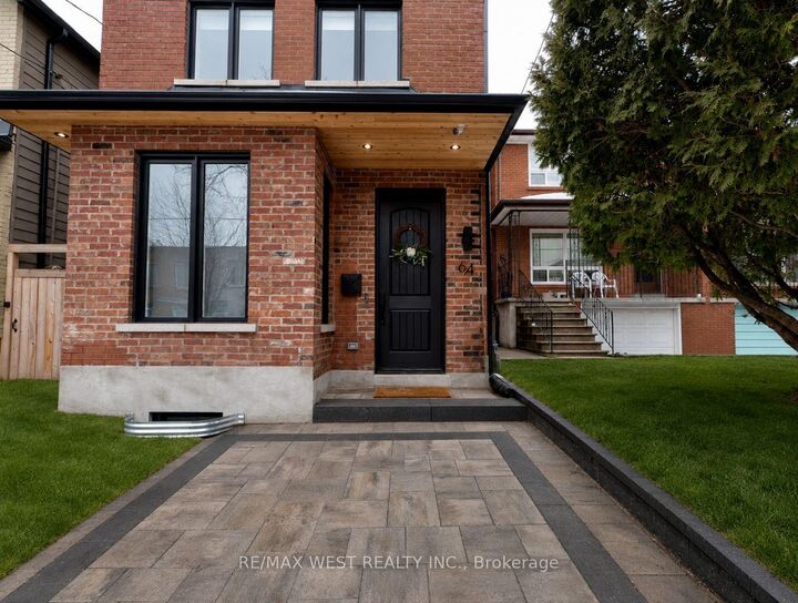 Property Photo: 64 Gwynne Avenue ON M6K 2C4