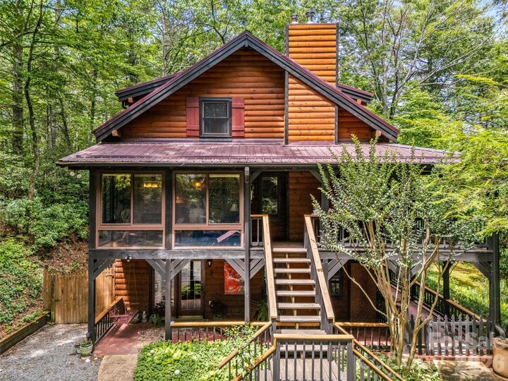 Property Photo:  696 Top Of The Mountain Road  NC 28739 