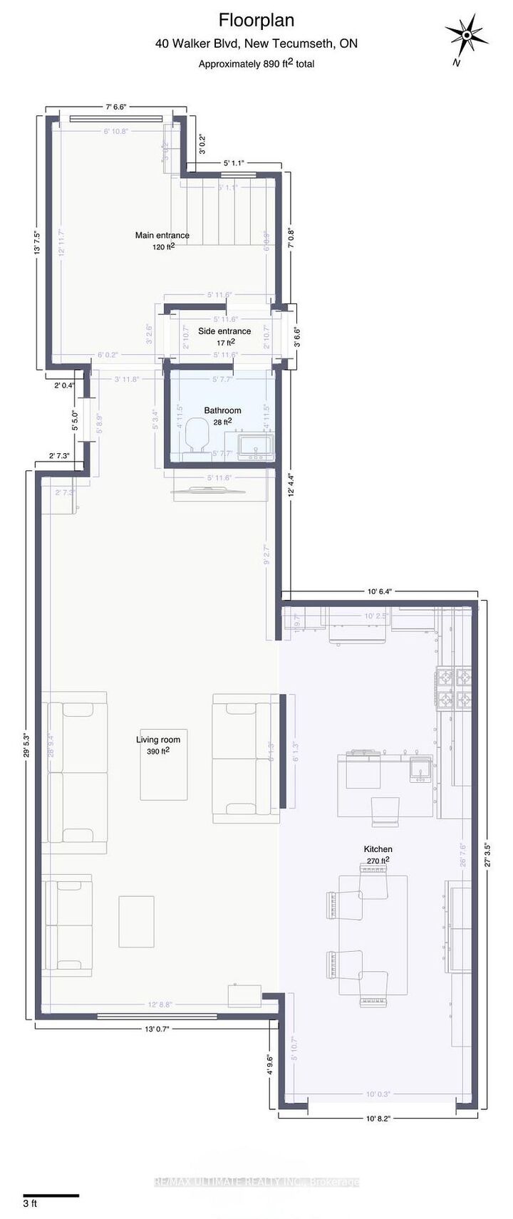 Property Photo: 42 Walker Boulevard ON L9R 0N2