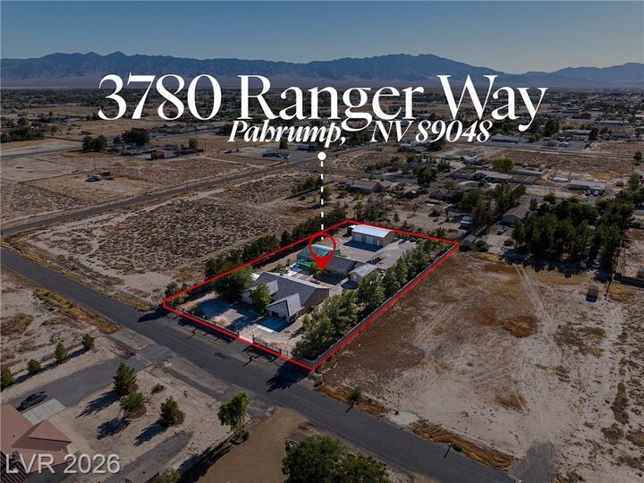 Property Photo: 3780 Ranger Way NV 89048