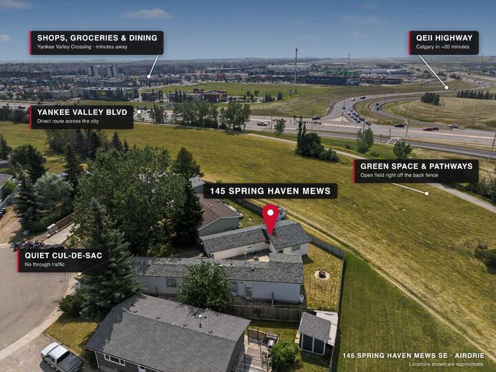 Property Photo: 145 Spring Haven Mews SE AB T4A 1A8