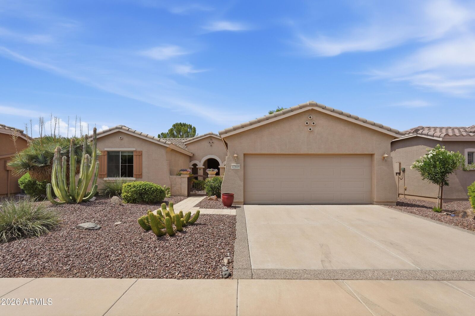 Property Photo: 42809 W Whispering Wind Lane AZ 85138