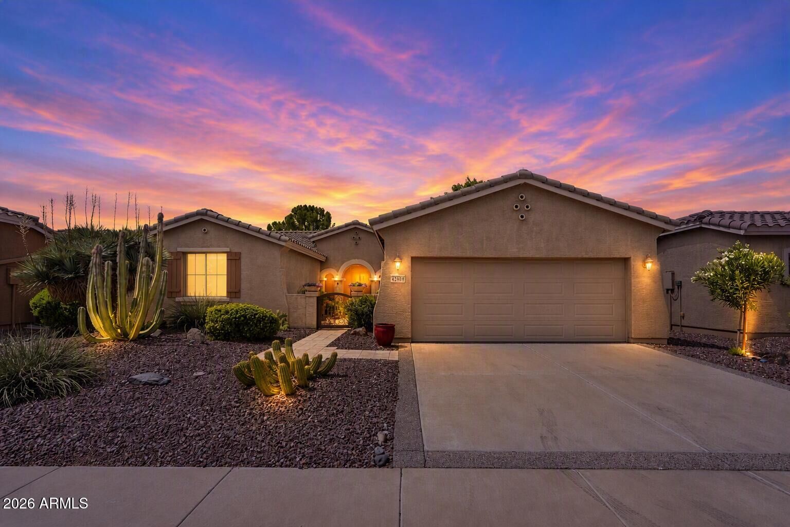 Property Photo: 42809 W Whispering Wind Lane AZ 85138