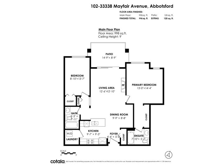 Property Photo:  33338 Mayfair Avenue 102  BC V2S 0A4 