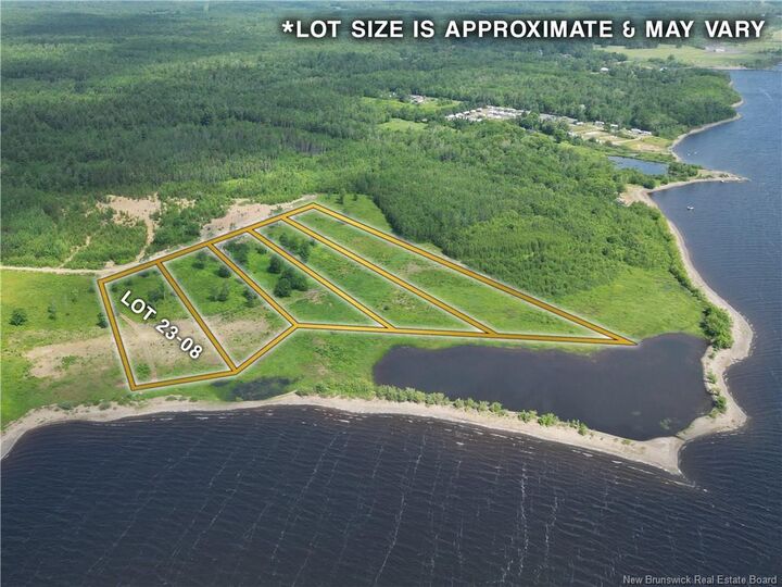 Property Photo:  Lot 23-8 Blueberry Beach Road  NB E4C 3J2 