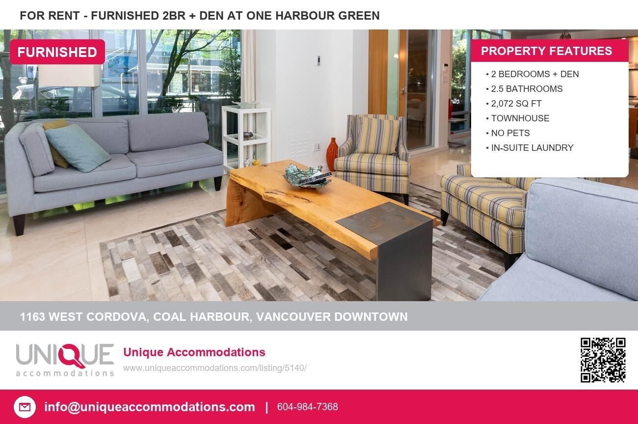 Property Photo:  1163 W Cordova Street  BC V6C 3T1 