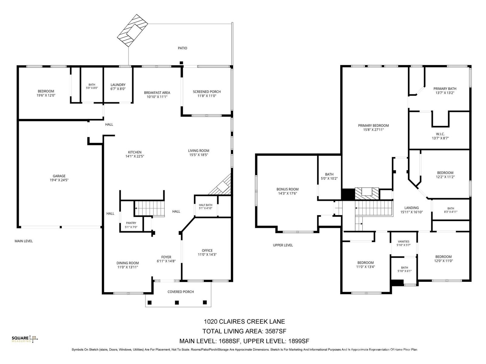 Property Photo: 1020 Claires Creek Lane NC 28036