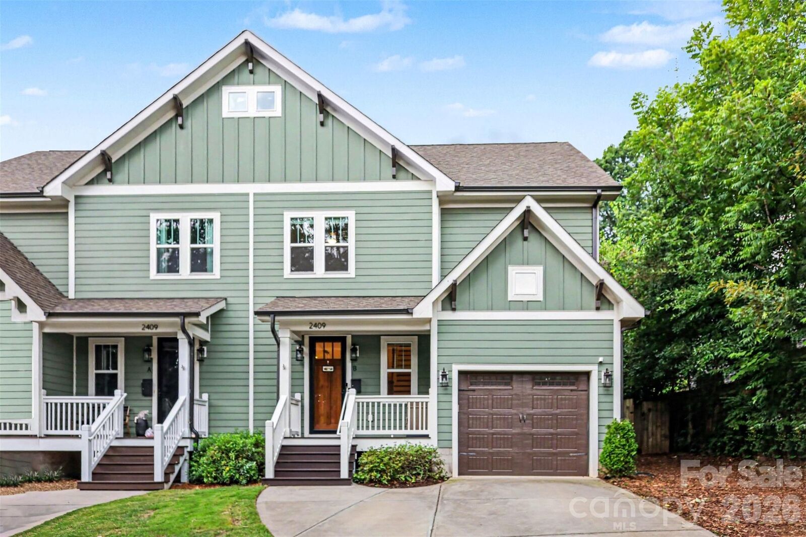 Property Photo:  2409 Marlowe Avenue B  NC 28208 